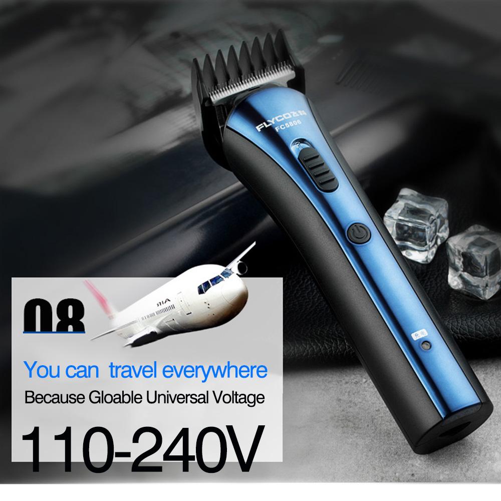 FLYCO Rechargeable Electric Hair Clipper Hair Trimmers Professional Cutting Haircut Tools  FC5806