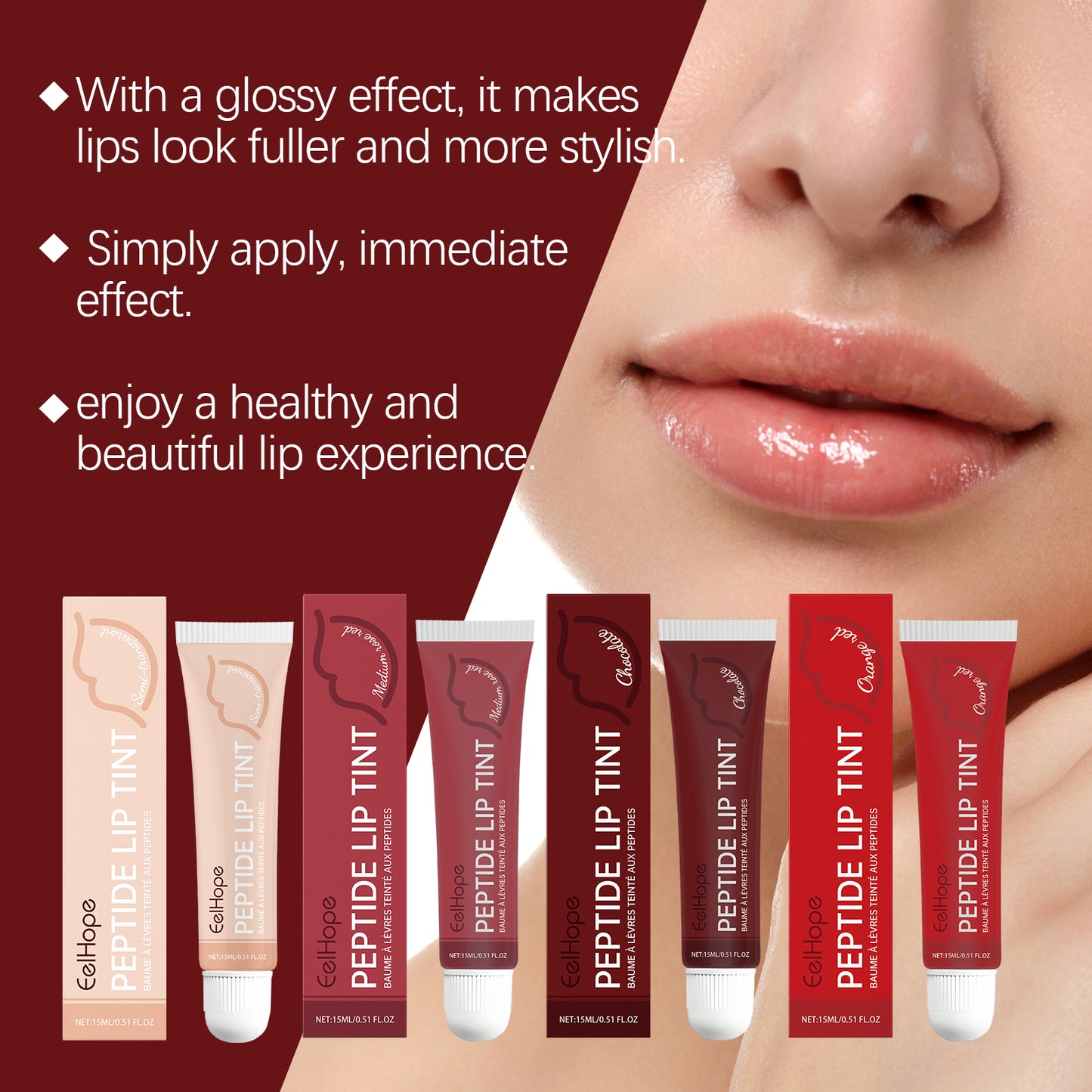 Eelhope Polypeptide Care Lip Balm Moisturizes, Nourishes, Brighteners, Brighteners, Brighteners, And Lasts Forever